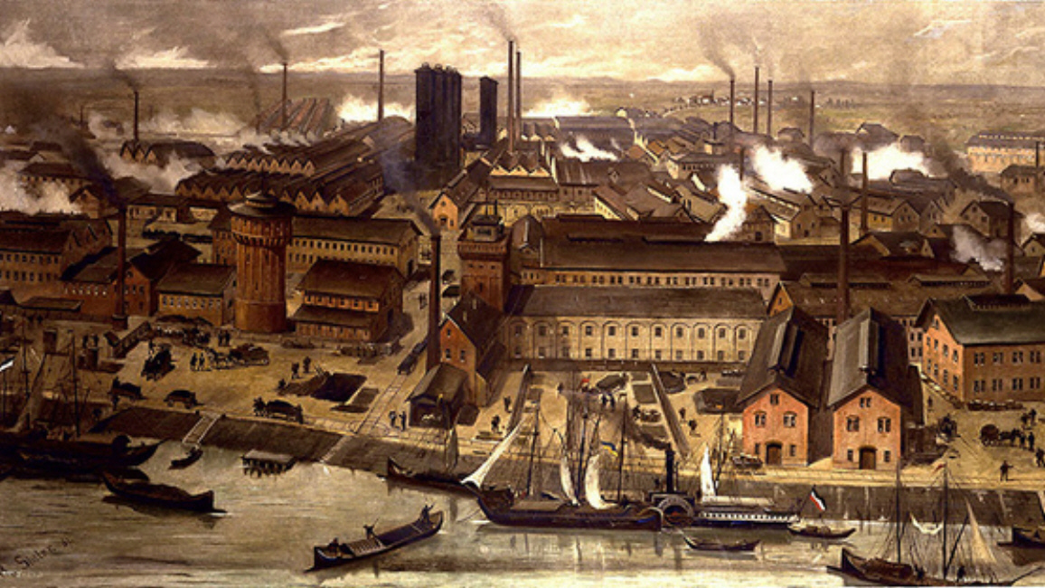 Industrialismens stad