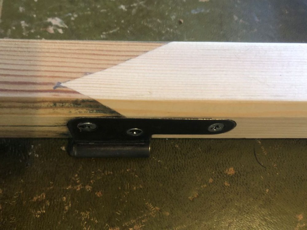 Genomgående lagning av sidostycke